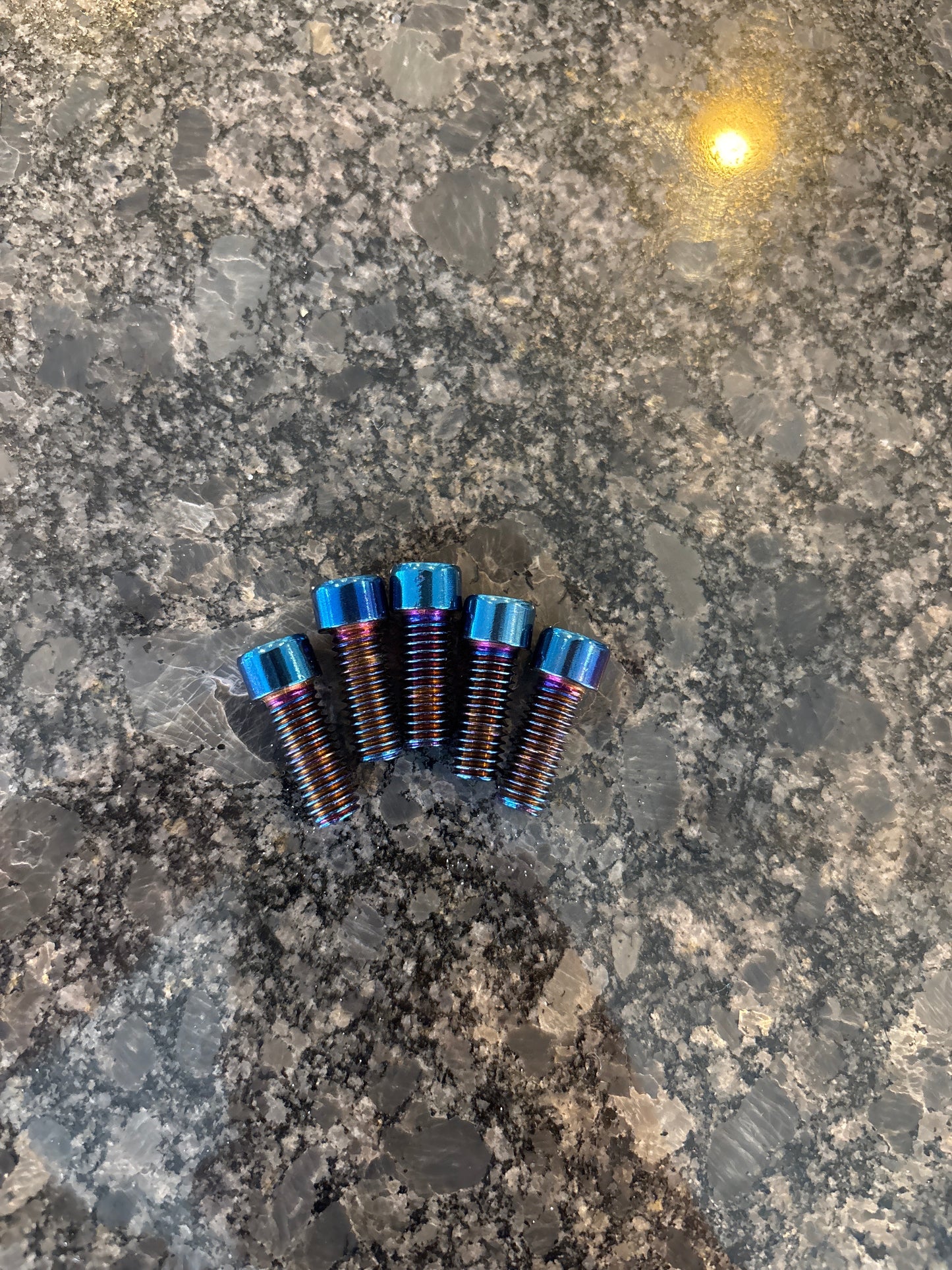 Ridstar Triple Clamp Titanium Bolts.