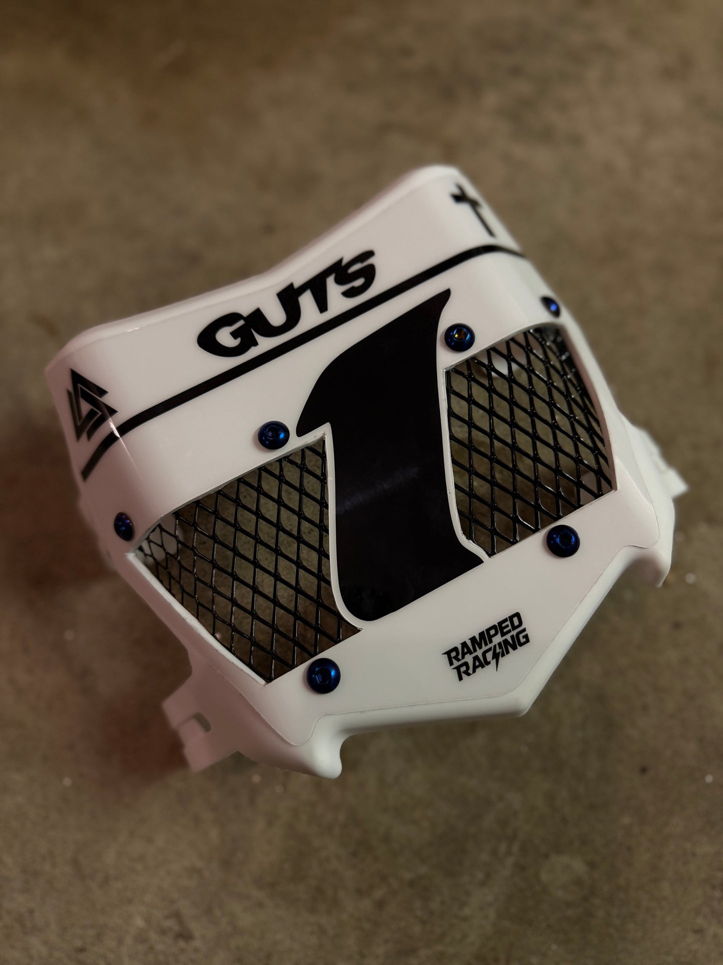 Titanium Vented Plate (White) Collective