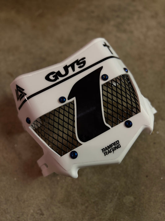 Titanium Vented Plate (White) Collective