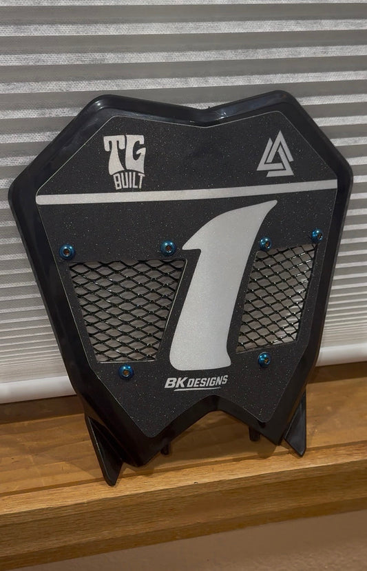 ETM RTR Vented Plate titanium
