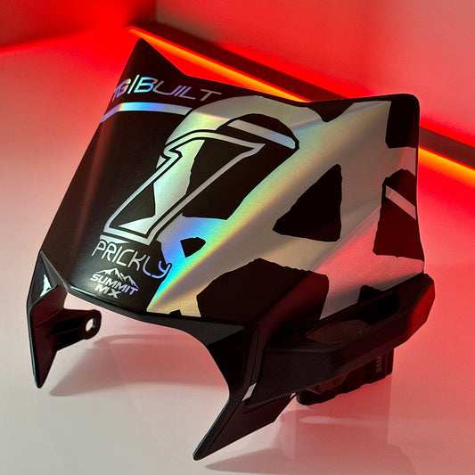 Unmanageable Number Plate Decal