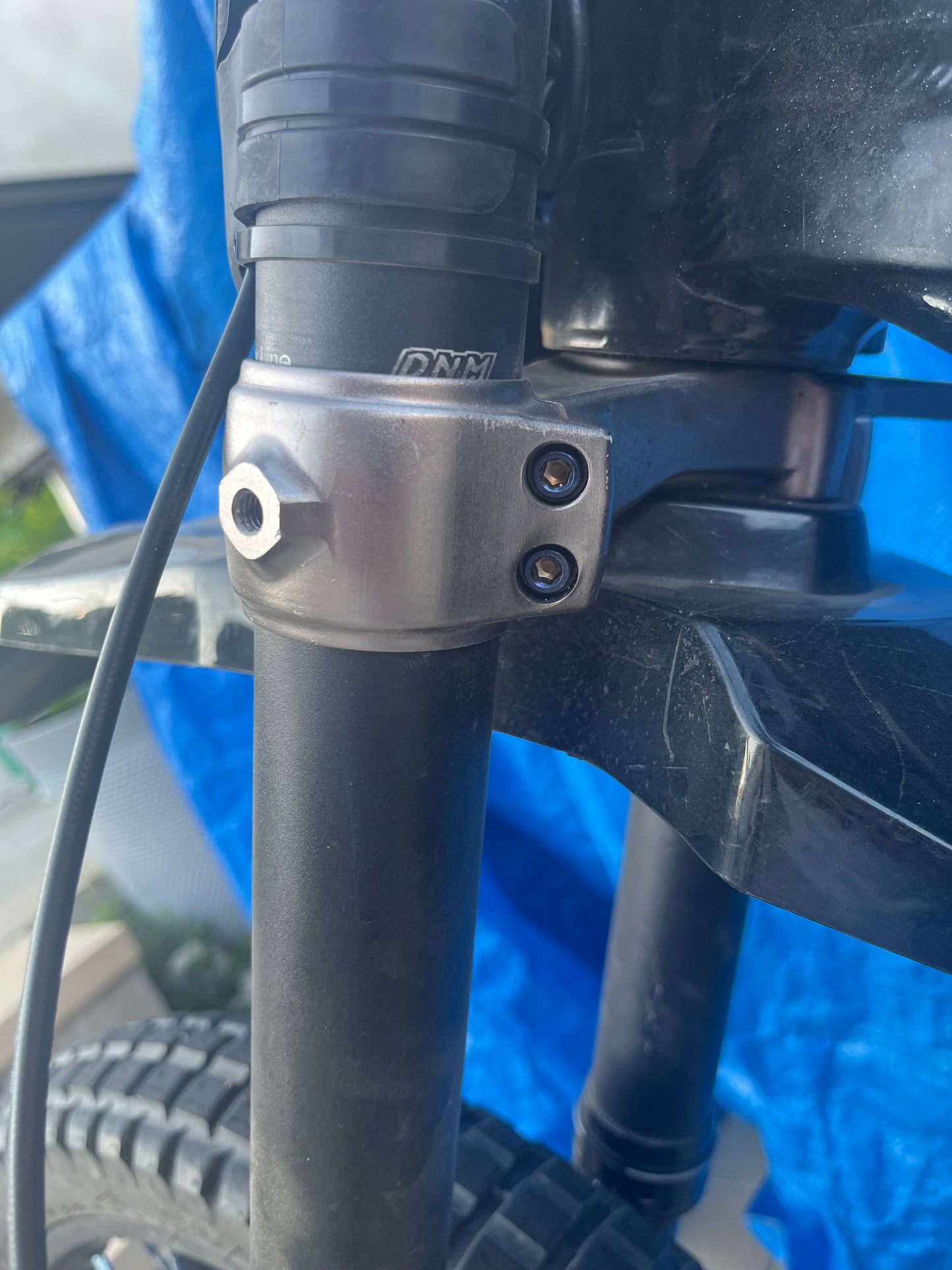 Titanium Triple Clamp Bolts