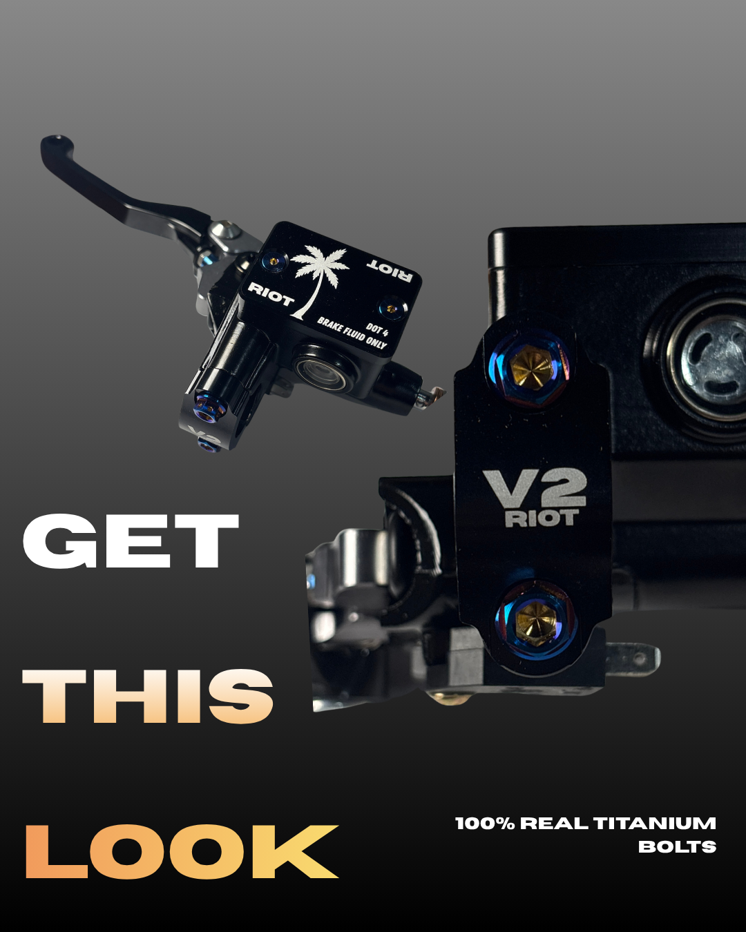 Riot V2 Brakes — LBX / E-Ride / Talaria XXX (Limited 5-Year Warranty)