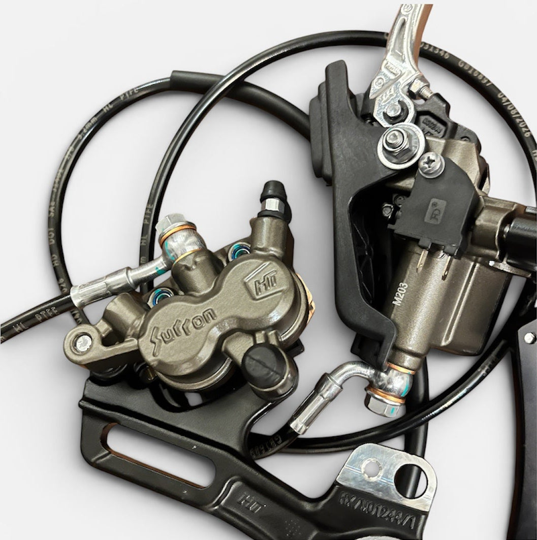 ETM RTR OEM Ultra Bee Brakes Upgrade Kit – Pre-Bled | EMX Supply