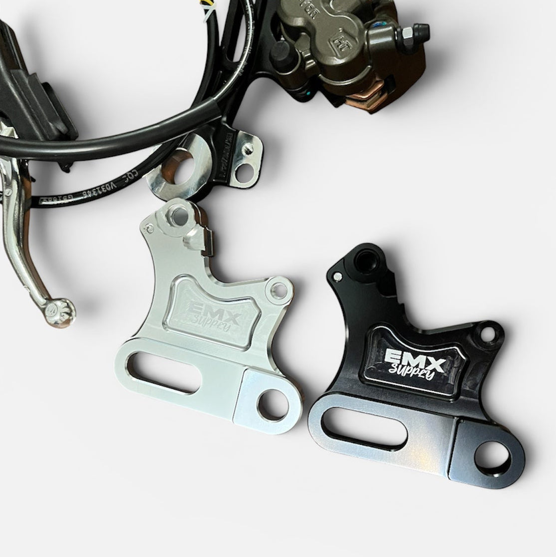 ETM RTR OEM Ultra Bee Brakes Upgrade Kit – Pre-Bled | EMX Supply